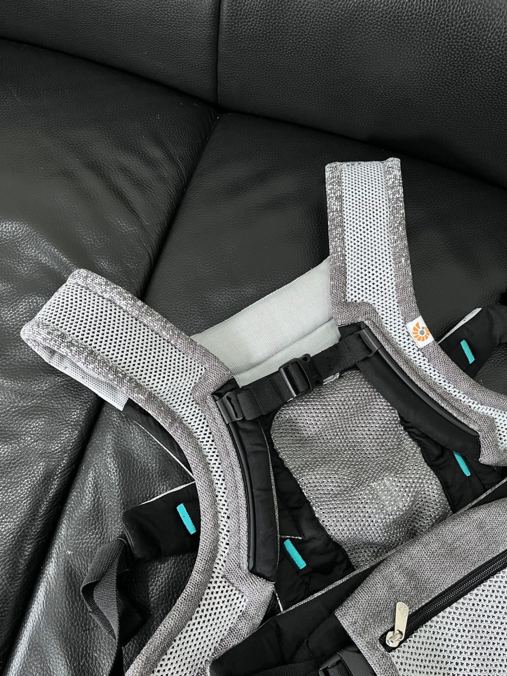 Địu Ergobaby Aerloom màu xám (0→3y, tối đa 16kg) - Ảnh 4