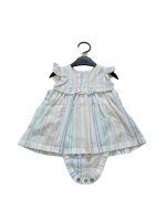 Ðầm bodysuit kẻ sọc cầu vồng Mothercare (Size: 3->6m)