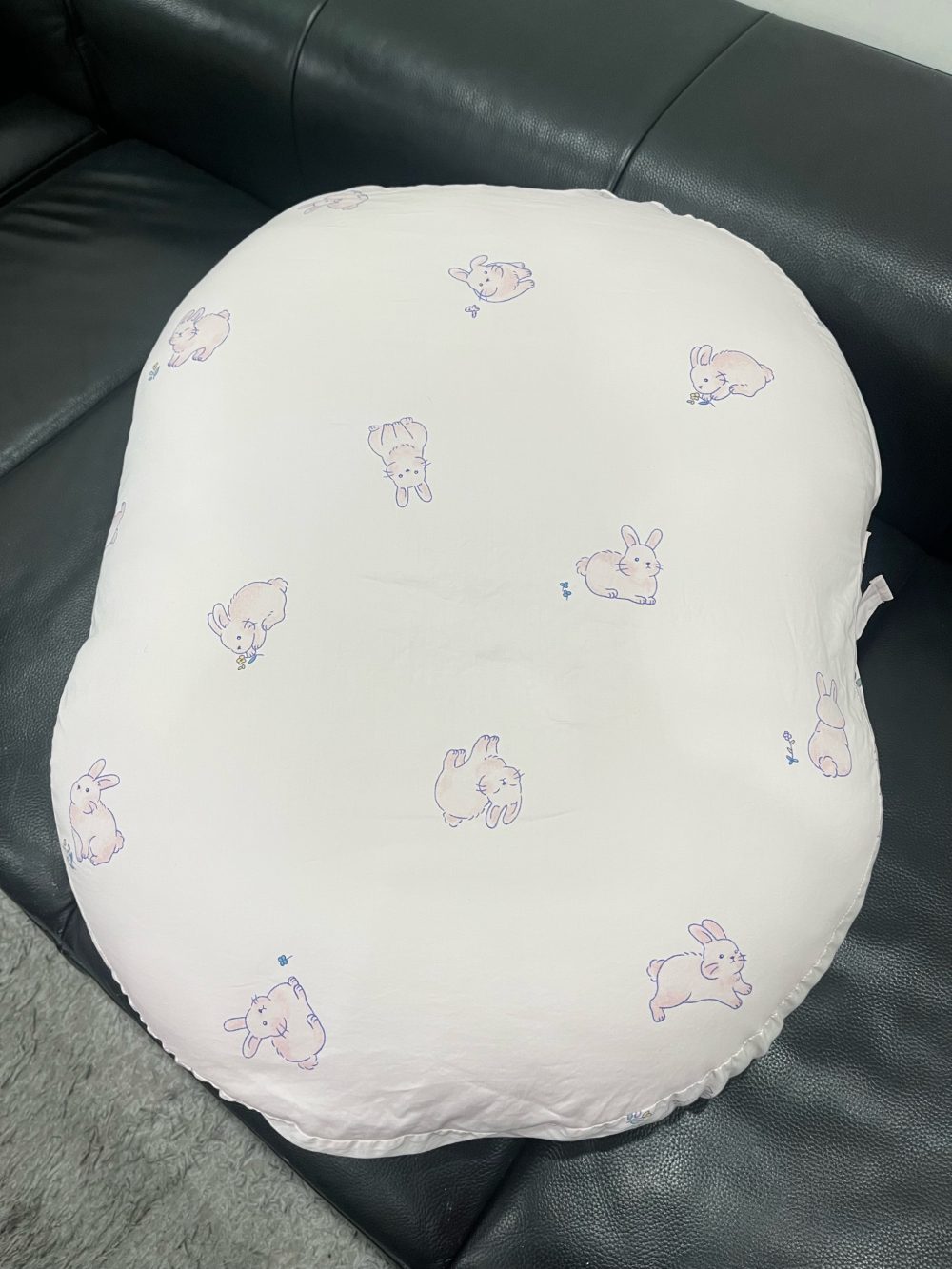 Gối chống trào ngược Dono&Dono vải cotton 4 mùa (hoạ tiết thỏ hồng)65x80 - Ảnh 10