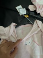 Set bodysuit, quần dài và mũ Mothercare màu hồng (size:9→12m) - Ảnh 4