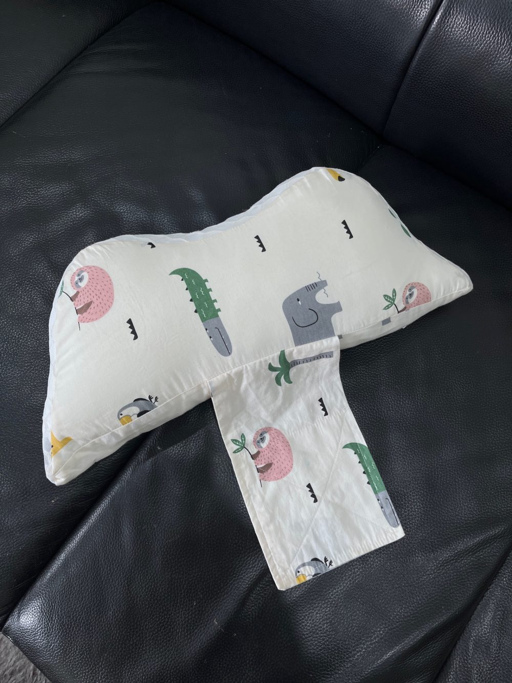 Gối hỗ trợ cho bé ti Gubei màu trắng - Ảnh 12