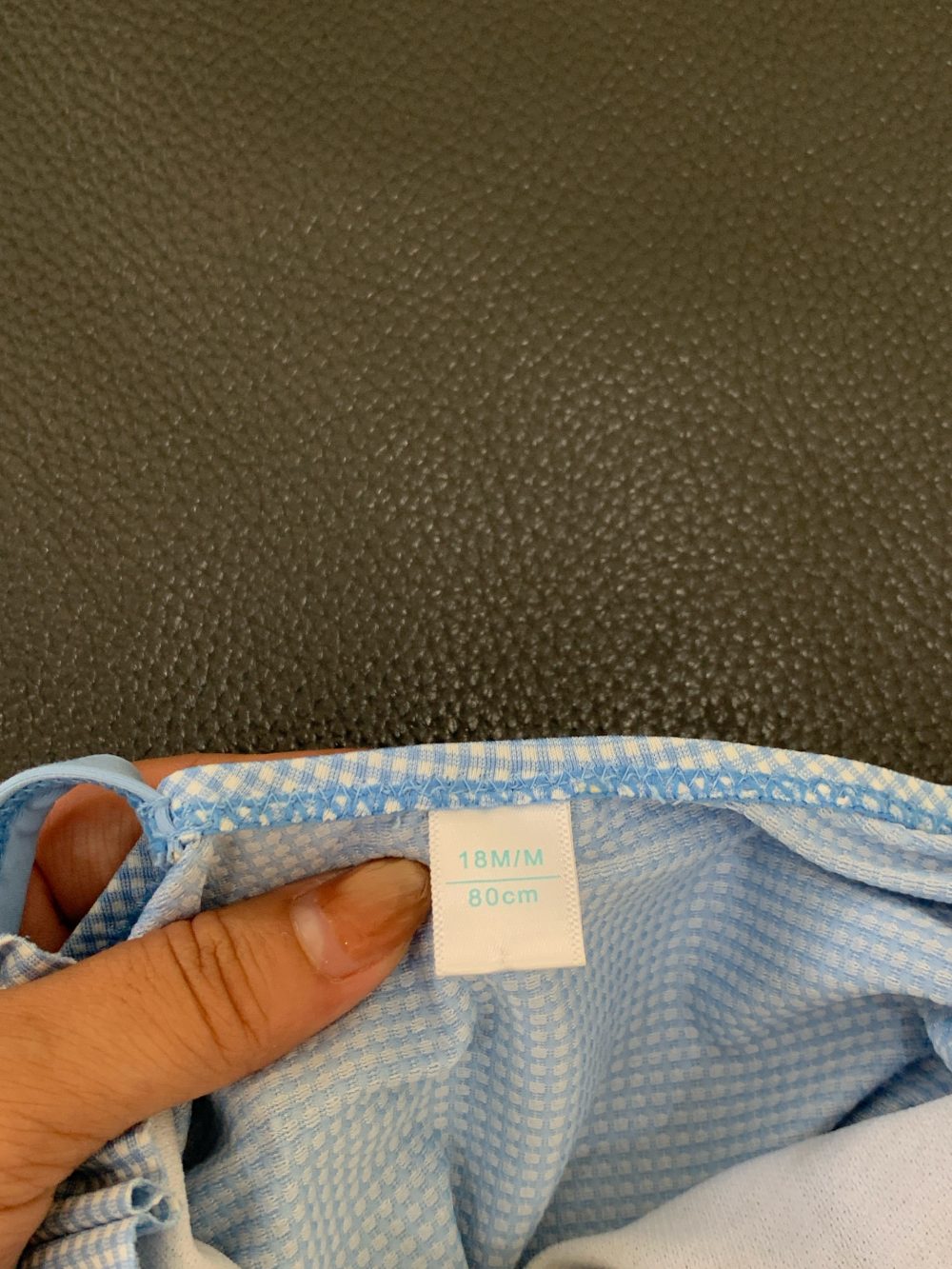 Bộ đồ bơi caro Obaibi hoạ tiết con cá (18M) - Ảnh 5