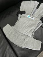 Địu vải BUBI Gen3 trợ lực vải cotton màu xám ( size: ) cho bé 0->2y~ 3kg5->14kg - Ảnh 2