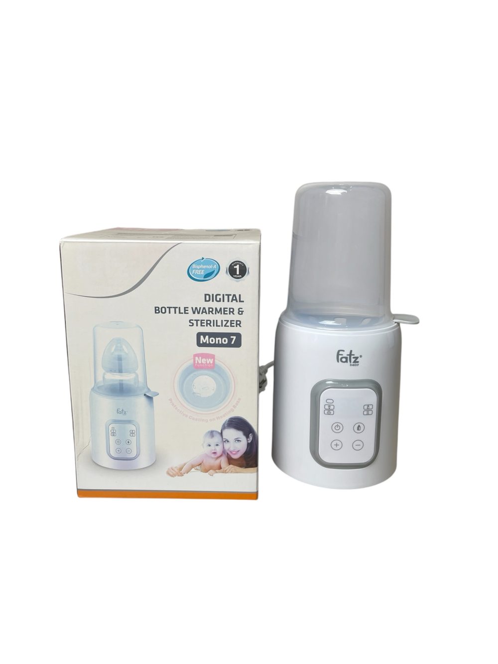 ￼Máy hâm sữa và tiệt trùng điện tử Fatz Baby Mono7 (full box) - Ảnh 1