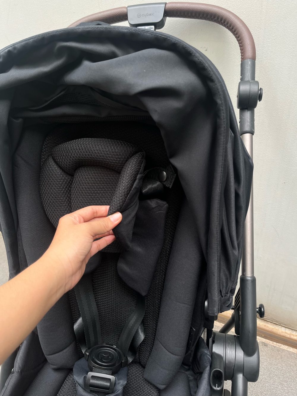 Xe đẩy Cybex melio TPE màu magic black - seal VNQ (Size: sơ sinh->3y, tối đa 15kg) full box - Ảnh 19