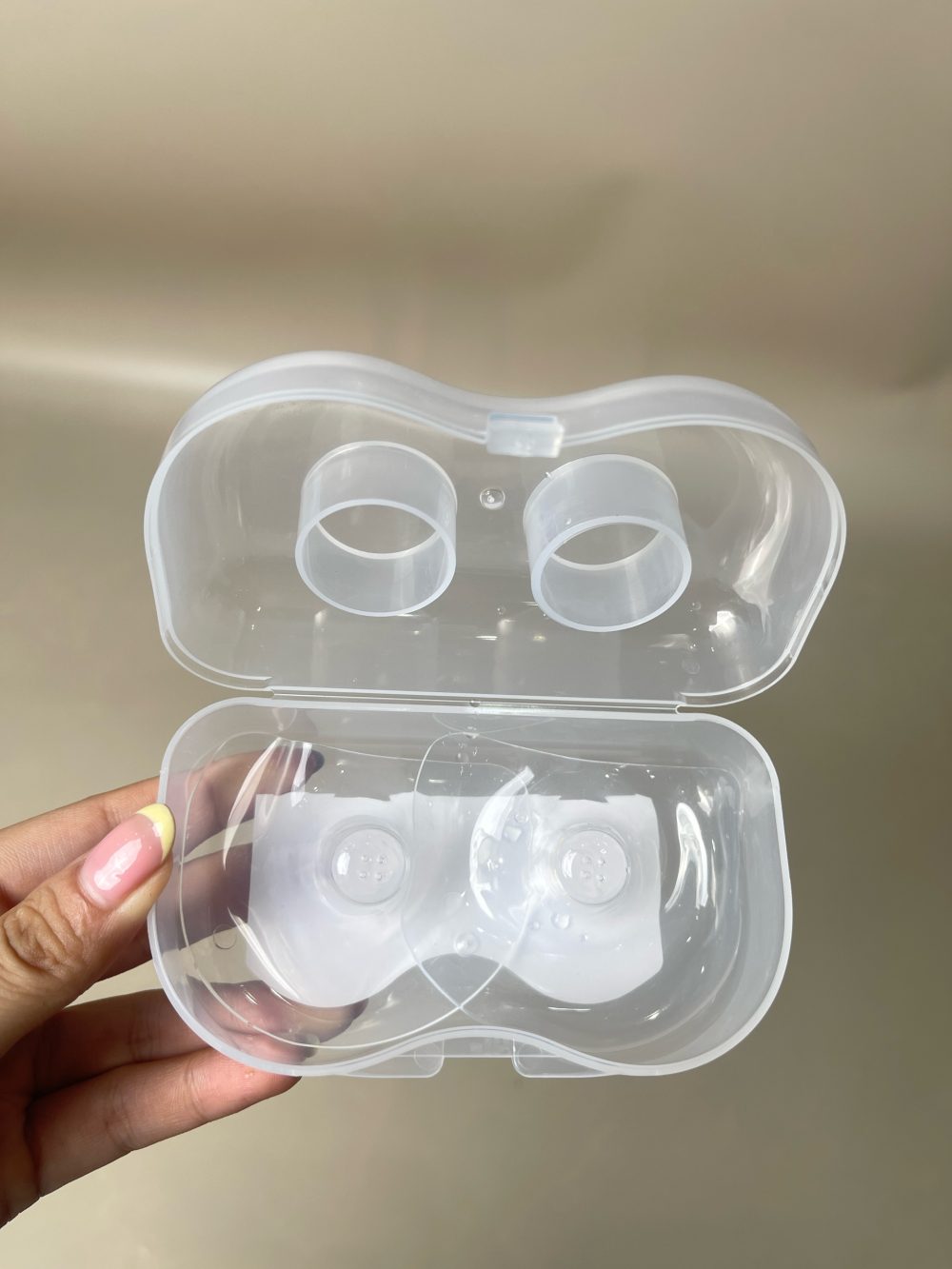 Set 2 món núm trợ ti Emoo, phễu hứng sữa Cmbear - Ảnh 13