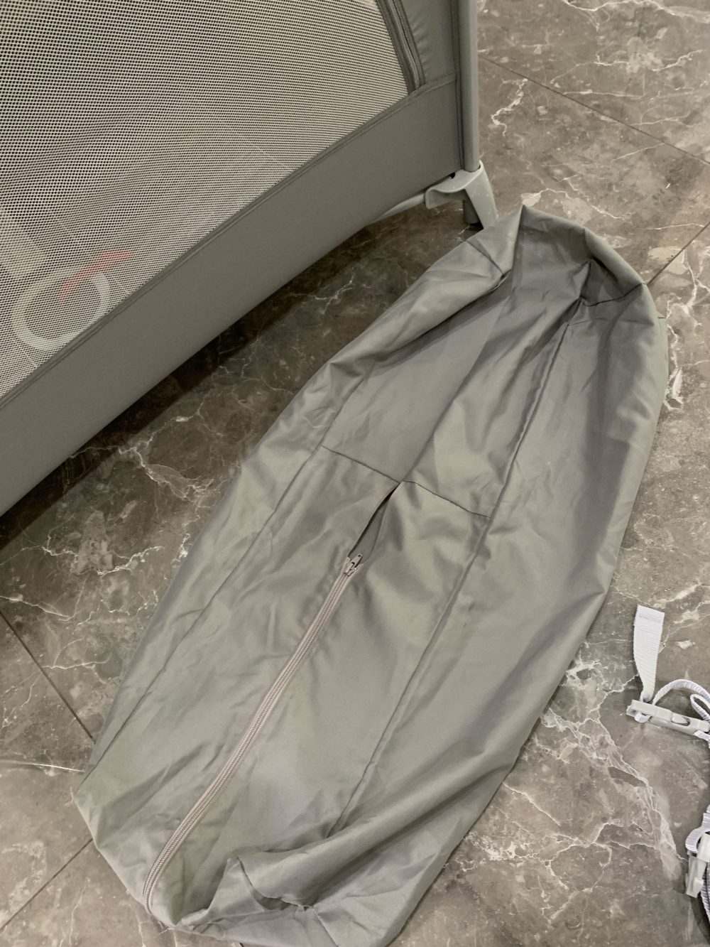 Giường cũi gấp gọn Joie Kubbie Sleep Foggy Gray - Ảnh 19