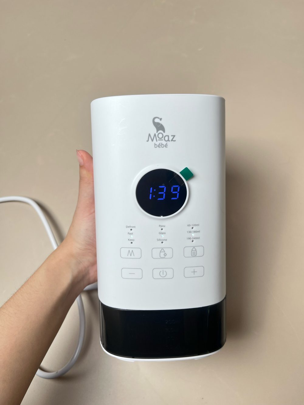 Máy hâm sữa siêu tốc cho bé Moaz bébé MB033 (no box) - Ảnh 13