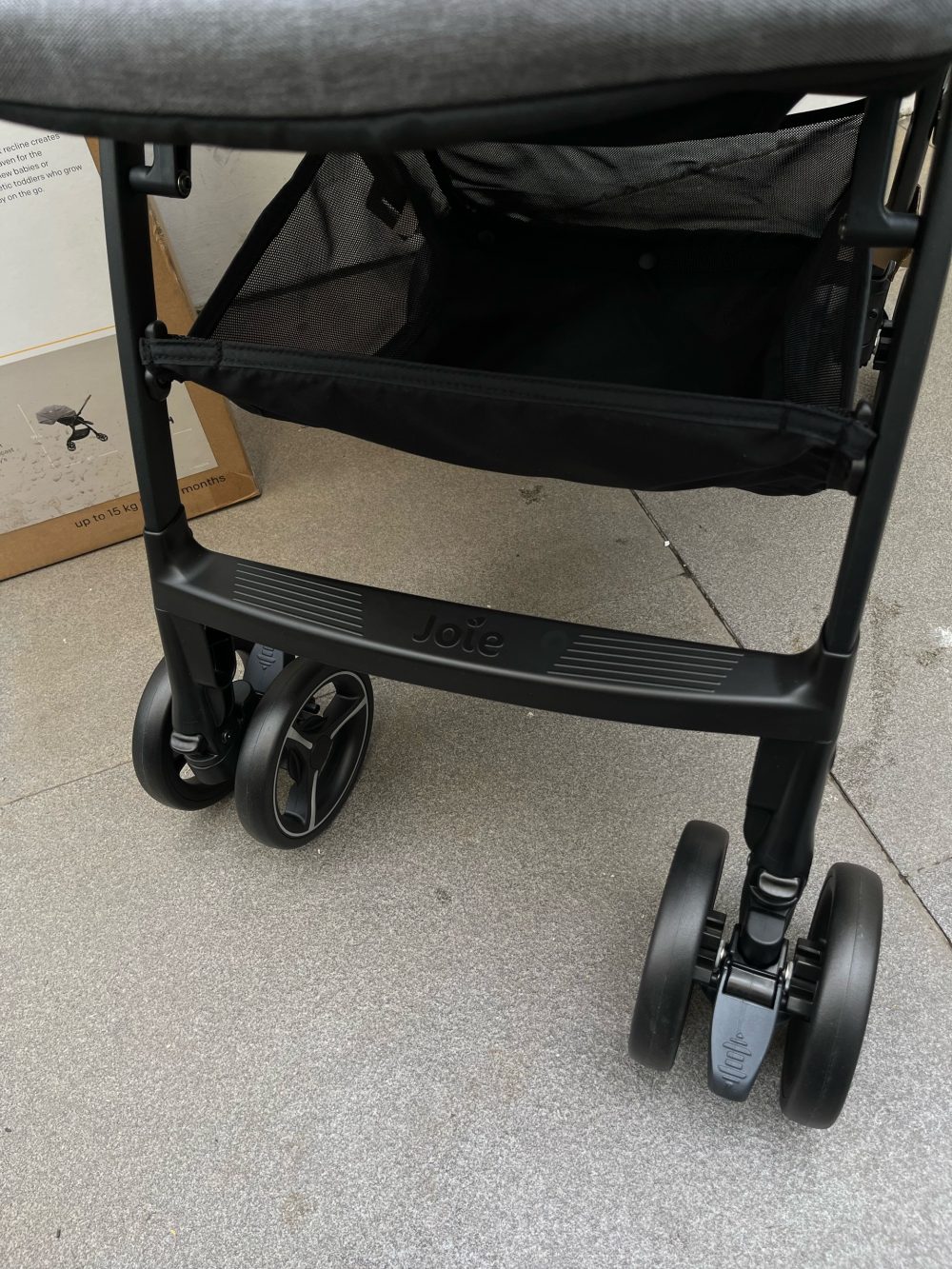 Xe đẩy Joie SMA Baggi 4WD Drift - Carbon ( size: sơ sinh->15kg) - Ảnh 5