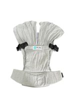 Địu vải BUBI Gen3 trợ lực vải cotton màu xám ( size: ) cho bé 0->2y~ 3kg5->14kg