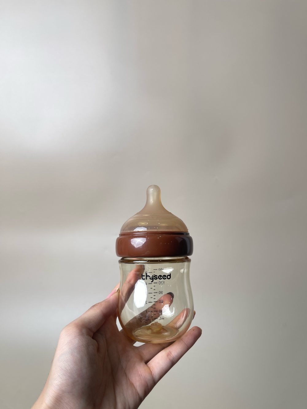 Bình sữa Thyseed PPSU cổ rộng 160ml (Size: 3-6m) - Ảnh 11