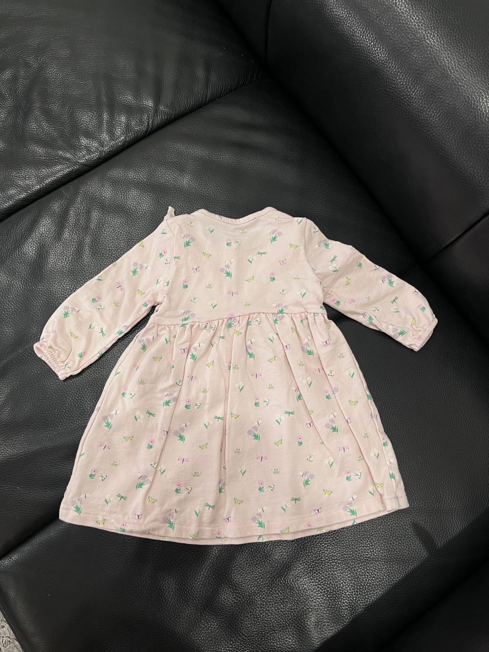 Đầm dài tay Mothercare in họa tiết màu hồng (6→9m) - Ảnh 4