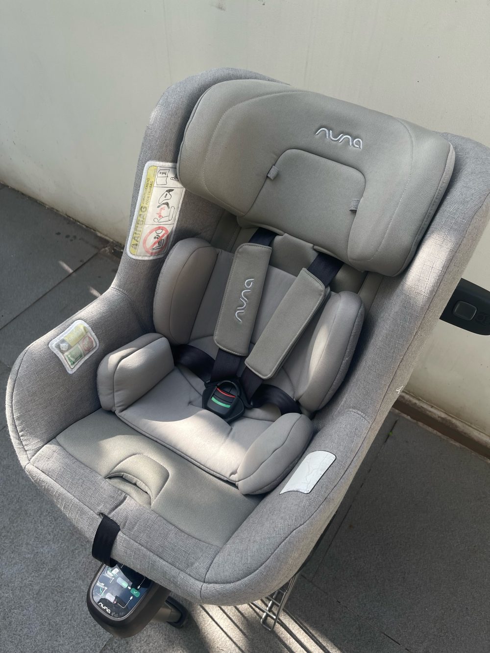 Ghế ngồi ô tô Nuna told next màu xám và base next ( size: sơ sinh-> 25kg) - Ảnh 4