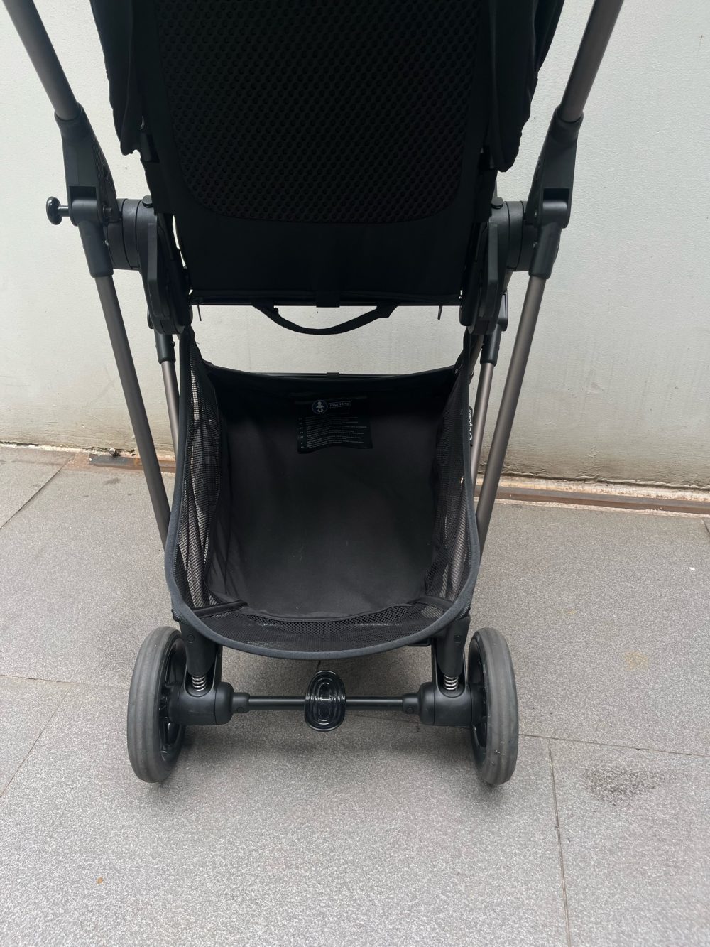 Xe đẩy Cybex melio TPE màu magic black - seal VNQ (Size: sơ sinh->3y, tối đa 15kg) full box - Ảnh 26