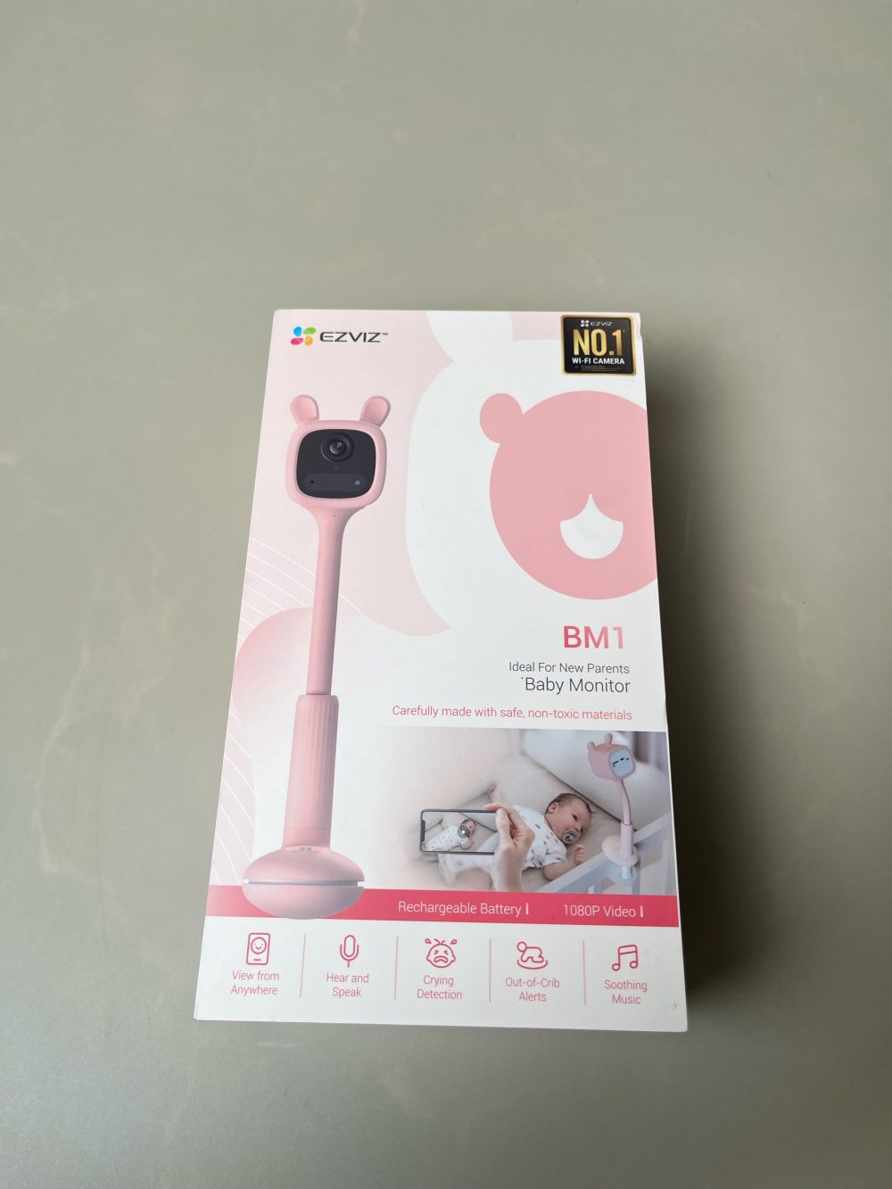 Camera Ezviz BM1 màu hồng (fullbox) - Ảnh 5