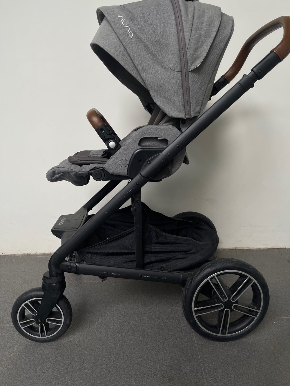 Xe đẩy Nuna mixx next màu granite, kèm túi giữ ấm Nuna và Adapter ( size: 0->22kg) - Ảnh 19