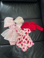 Bộ váy áo Valentine cho bé gái Carter’s, tặng kèm váy bodysuit màu hồng (Size: 0->3m) - Ảnh 6