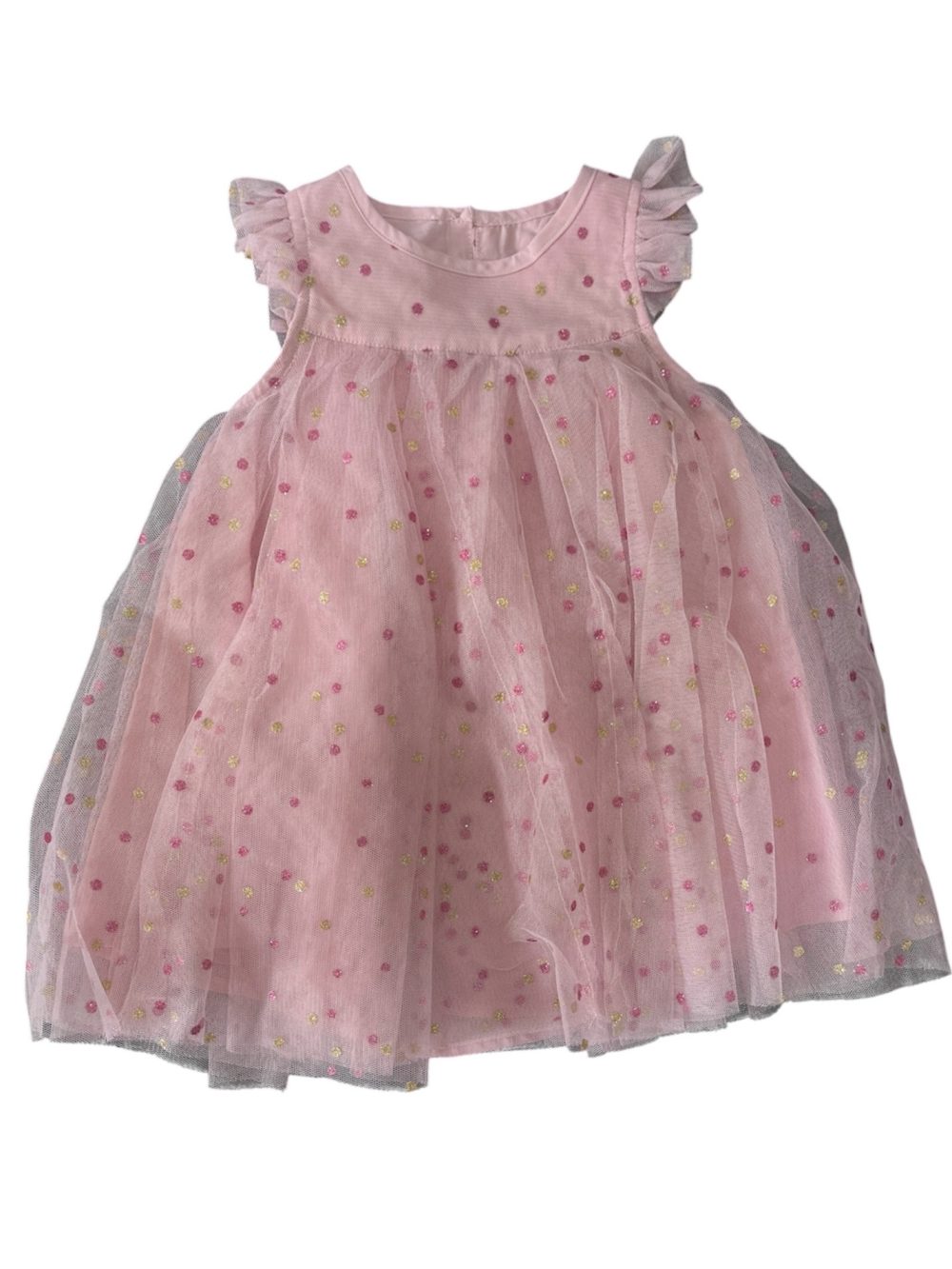 8e73251368b54173984710d480a11cce Váy Copenhagen Delights Isabella Baby Girl màu hồng (9→12m) còn tag - Ảnh 1