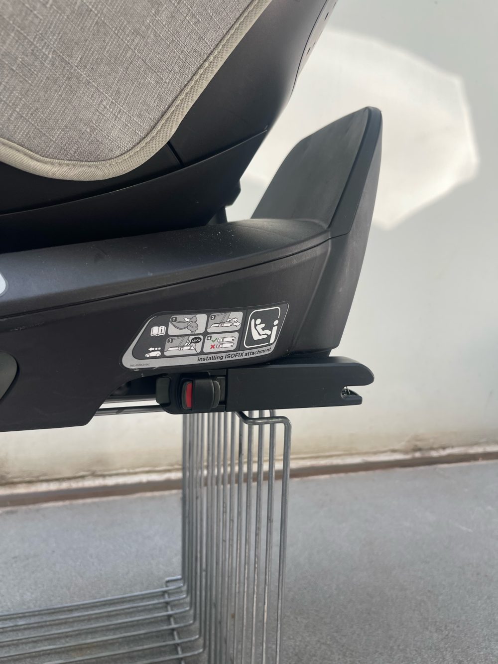 Ghế ngồi ô tô Nuna told next màu xám và base next ( size: sơ sinh-> 25kg) - Ảnh 17