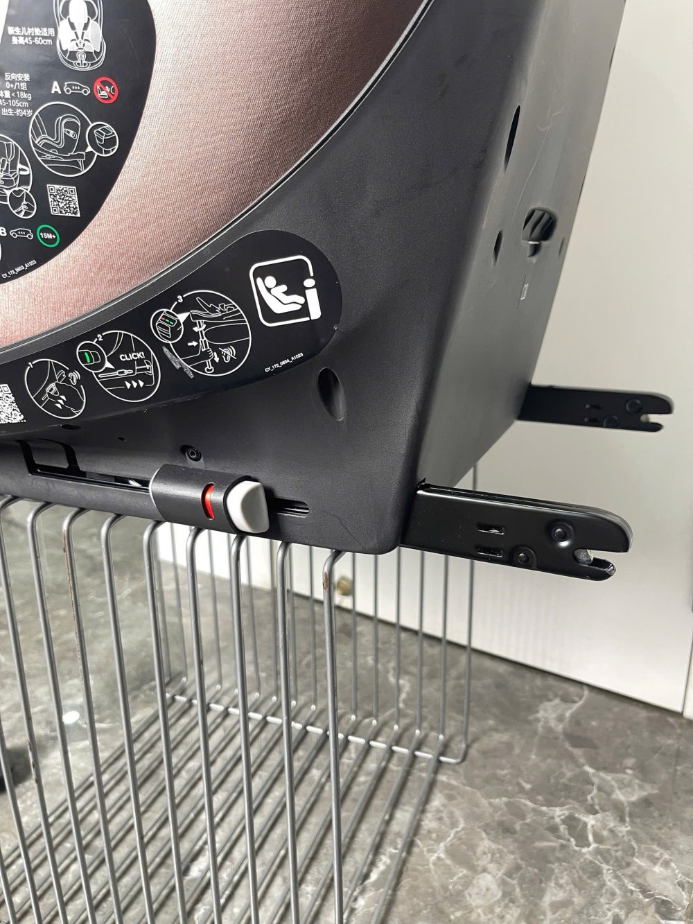 Carseat Cybex Sirona plus kèm base isofix (màu hồng) - Ảnh 6