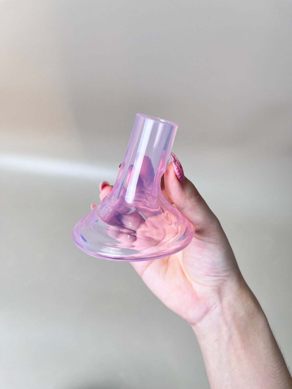 Set 2 phễu hút sữa silicone Mama’s Choice màu hồng size 24mm - Ảnh 3