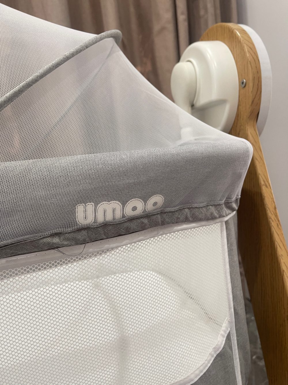 Nôi điện Umoo UM-13166 màu xám (0->24m, full box) - Ảnh 12