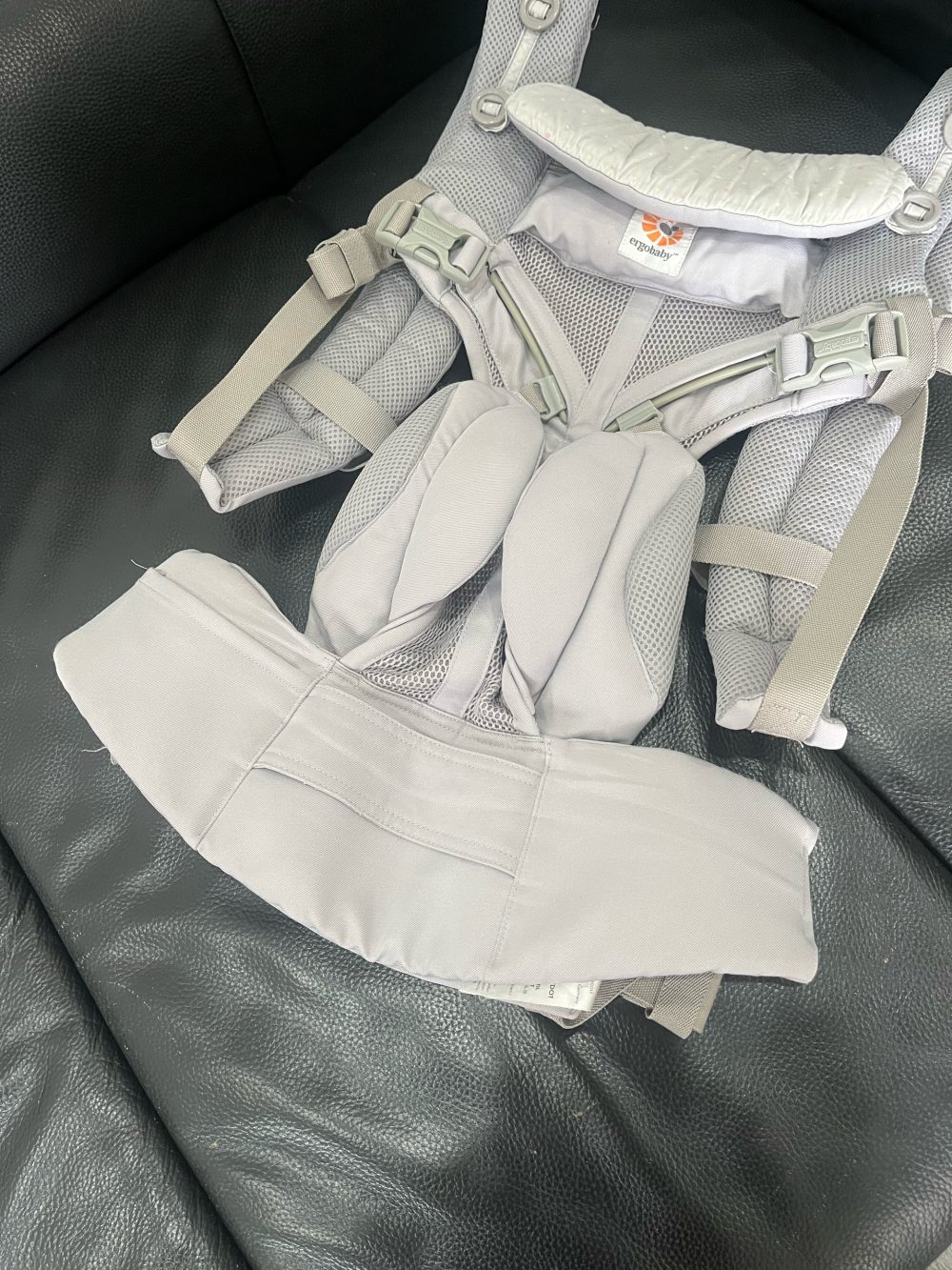 Địu Ergobaby Omni 360 Cool Air Mesh, Pearl Grey (size: 3kg2->20kg~ 0->48m) - Ảnh 8