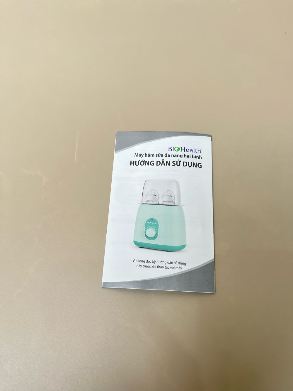 Máy hâm sữa đôi BioHealth màu xanh ( no box) - Ảnh 7