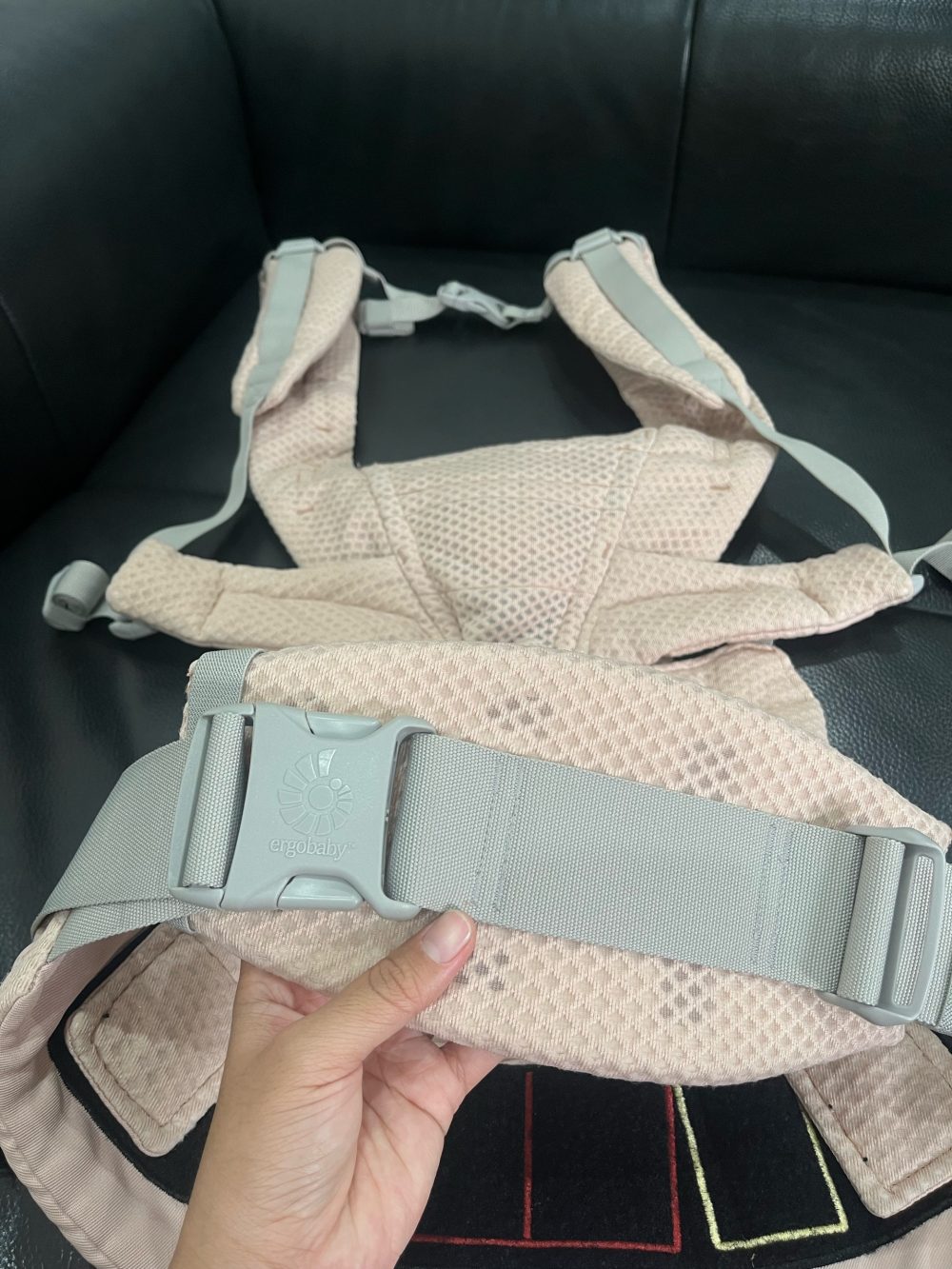 Địu cho bé Ergobaby Omni Breeze, Pink Quartz ( size: 3kg2->20kg~ 0->48m) - Ảnh 16