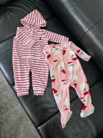 Sleepsuit họa tiết Santa Carter’s màu hồng tặng kèm hoodie suit trắng sọc đỏ (size 12→18m) - Ảnh 8