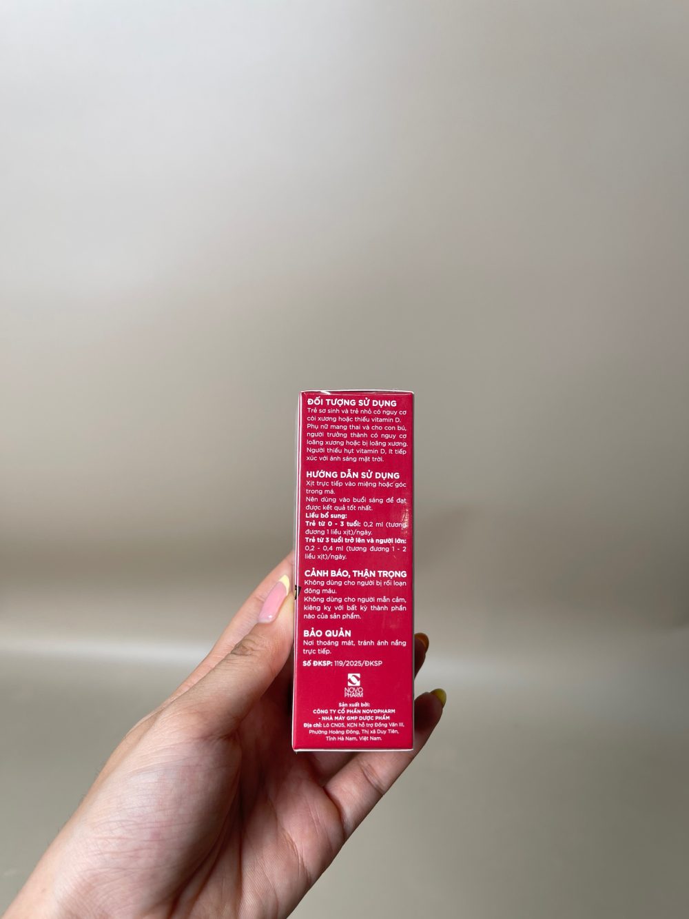 Set 2 món xịt bổ sung D3, K2 Babicao spray và nhỏ mũi Pozo Care - Ảnh 4