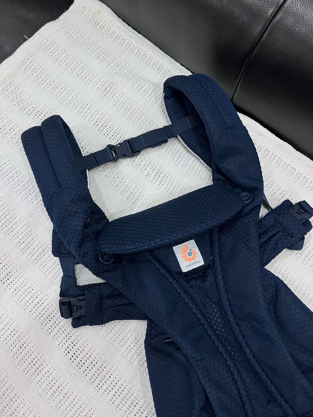 Địu bé Ergobaby Omni Deluxe, Midnight Blue ( size: 0->48m~ 3kg2->20kg4) full box - Ảnh 22