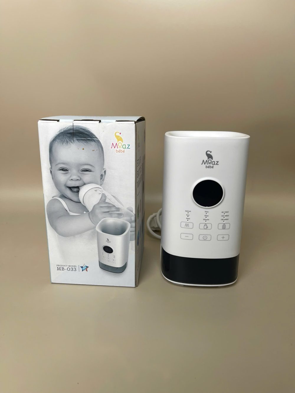 Máy hâm sữa siêu tốc Moaz Bébé MB-033( full box) - Ảnh 7