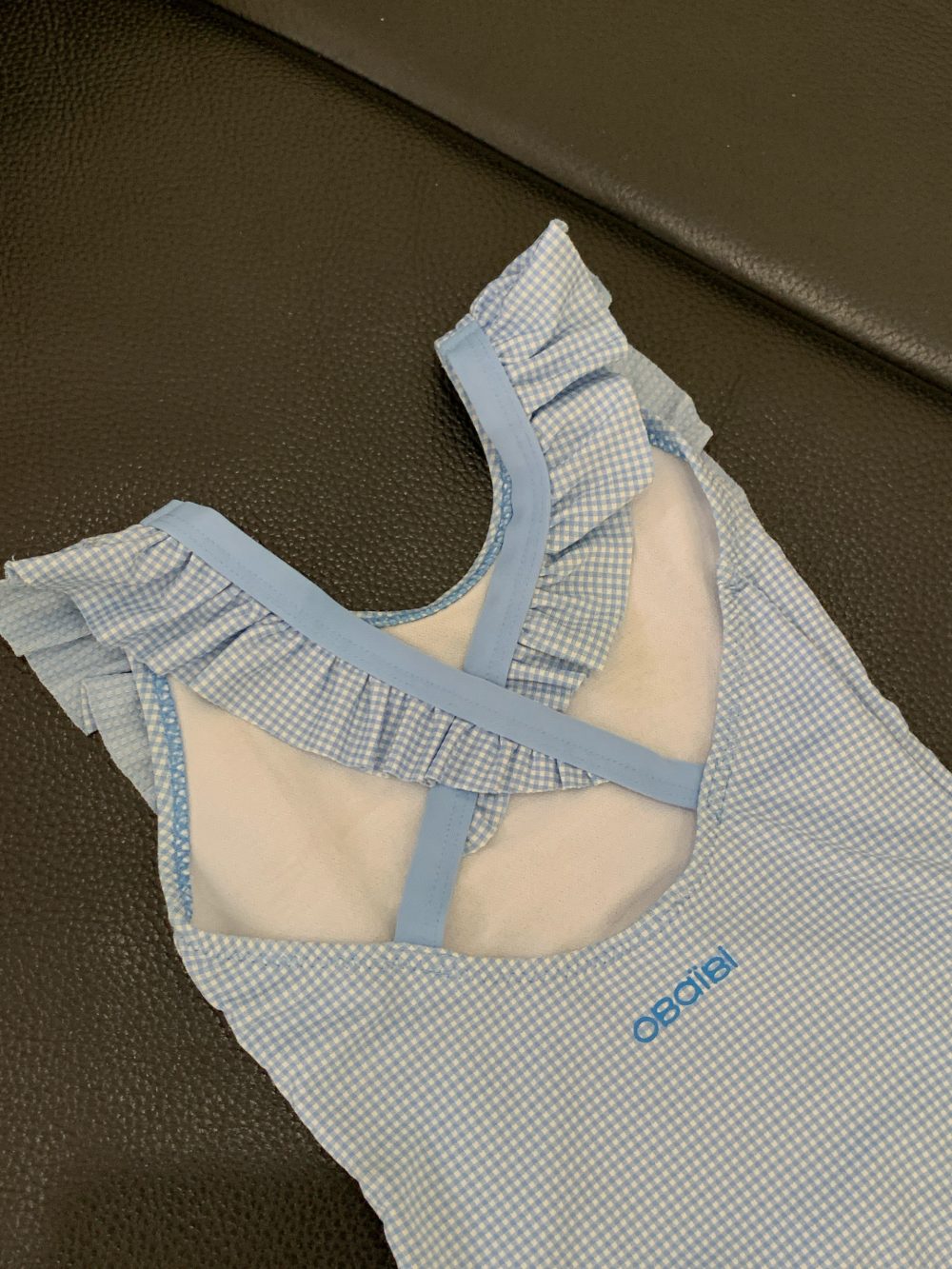 Bộ đồ bơi caro Obaibi hoạ tiết con cá (18M) - Ảnh 4