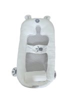 Gối chống trào ngược cho bé gấu trắng Chilux 93x46cm (size 0→12m)