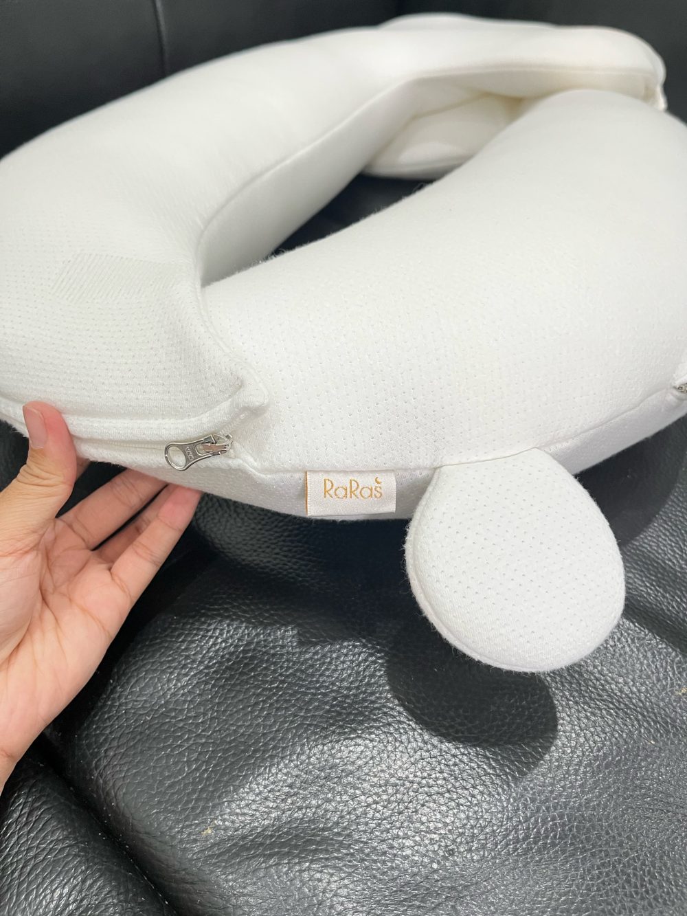 Gối thỏ Raras vải bamboo màu trắng ( size: 2m →2y) - Ảnh 19