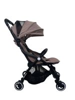 Xe đẩy gấp gọn Hamilton X1 plus màu nâu ánh hồng ( size: sơ sinh -> 20kg)