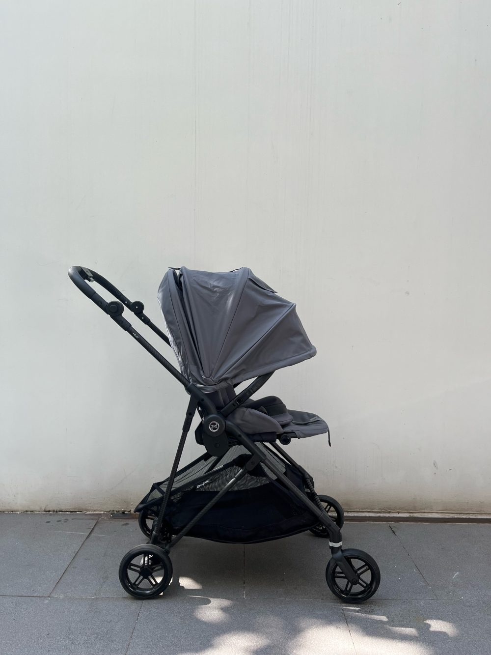 Xe đẩy Cybex melio carbon 3 màu xám ( size: sơ sinh-> 15kg) kèm đệm sơ sinh - Ảnh 9