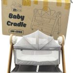 Nôi điện Umoo UM-13166 màu xám (0->24m, full box)