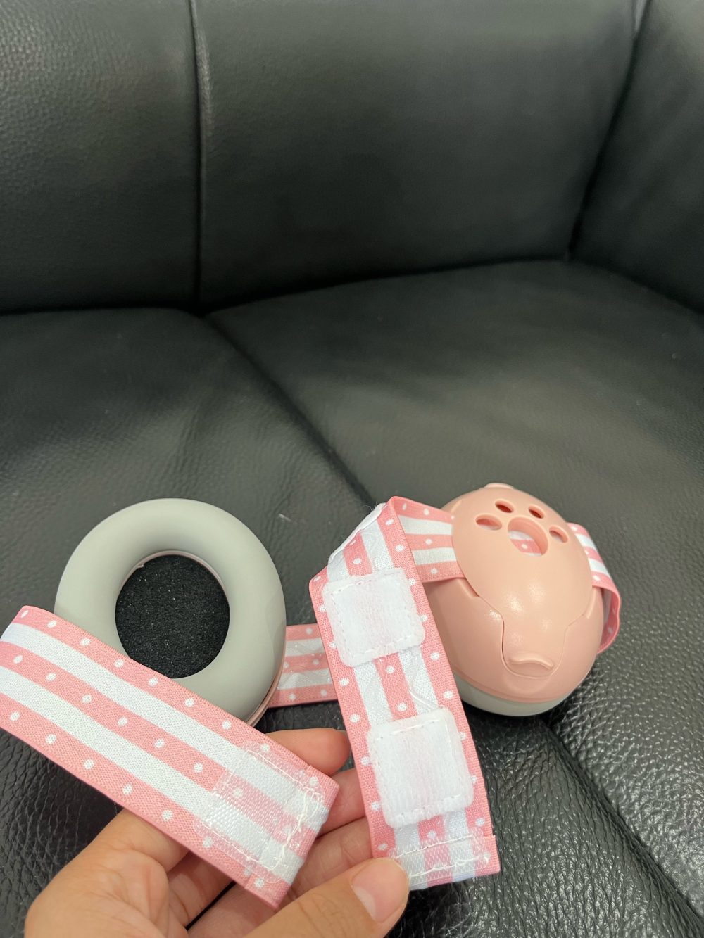 Bịt tai chống ồn Ear Muff màu hồng ( size: 0->36m, full box) - Ảnh 13