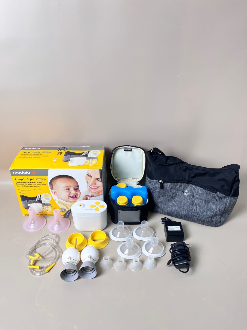 Máy hút sữa Medela Pump In Style maxflow (full box) tặng kèm 2 phễu hút sữa silicone Mini Pum - Ảnh 39