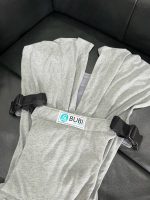 Địu vải BUBI Gen3 trợ lực vải cotton màu xám ( size: ) cho bé 0->2y~ 3kg5->14kg - Ảnh 8