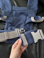 Địu Ergobaby Embrace Soft Air Mesh màu xanh (0→2y, tối đa 11kg) full box - Ảnh 8
