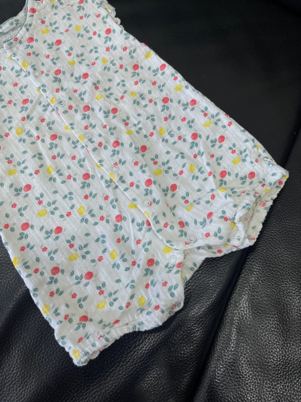Set bodysuit, đồ bộ Obaibi màu trắng, xanh (size 18m) - Ảnh 7