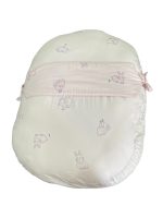Gối chống trào ngược cho bé Dono & Dono hoạ tiết thỏ hồng 80x65cm ( size:0m+)