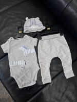 Set bodysuit, quần dài và mũ Mothercare màu xám (9→12m) - Ảnh 7