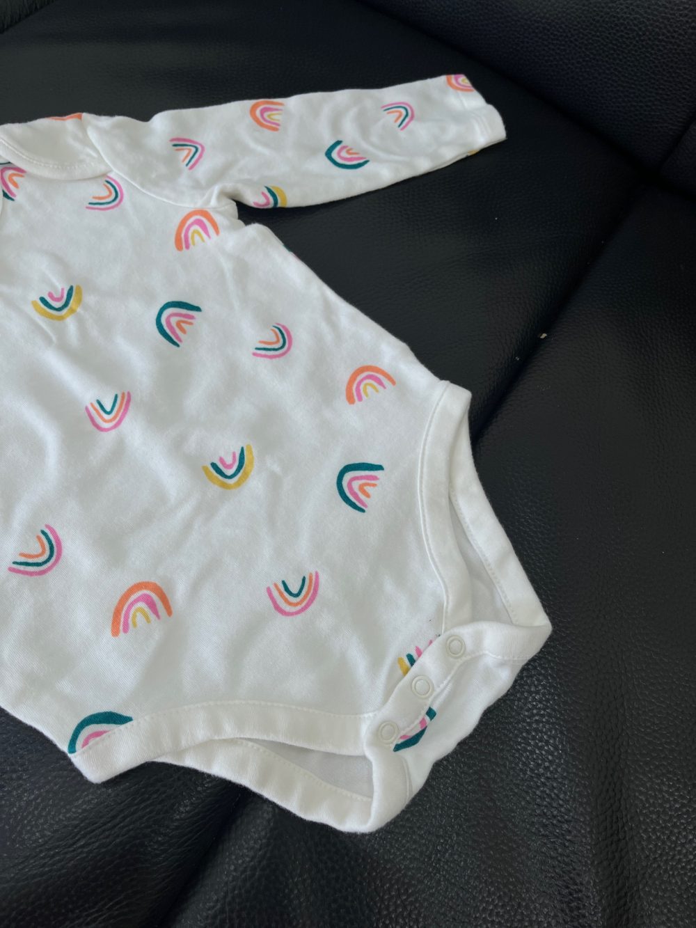 Set 3 bộ bodysuit Mothercare màu hồng, màu trắng (9m-12m) - Ảnh 8