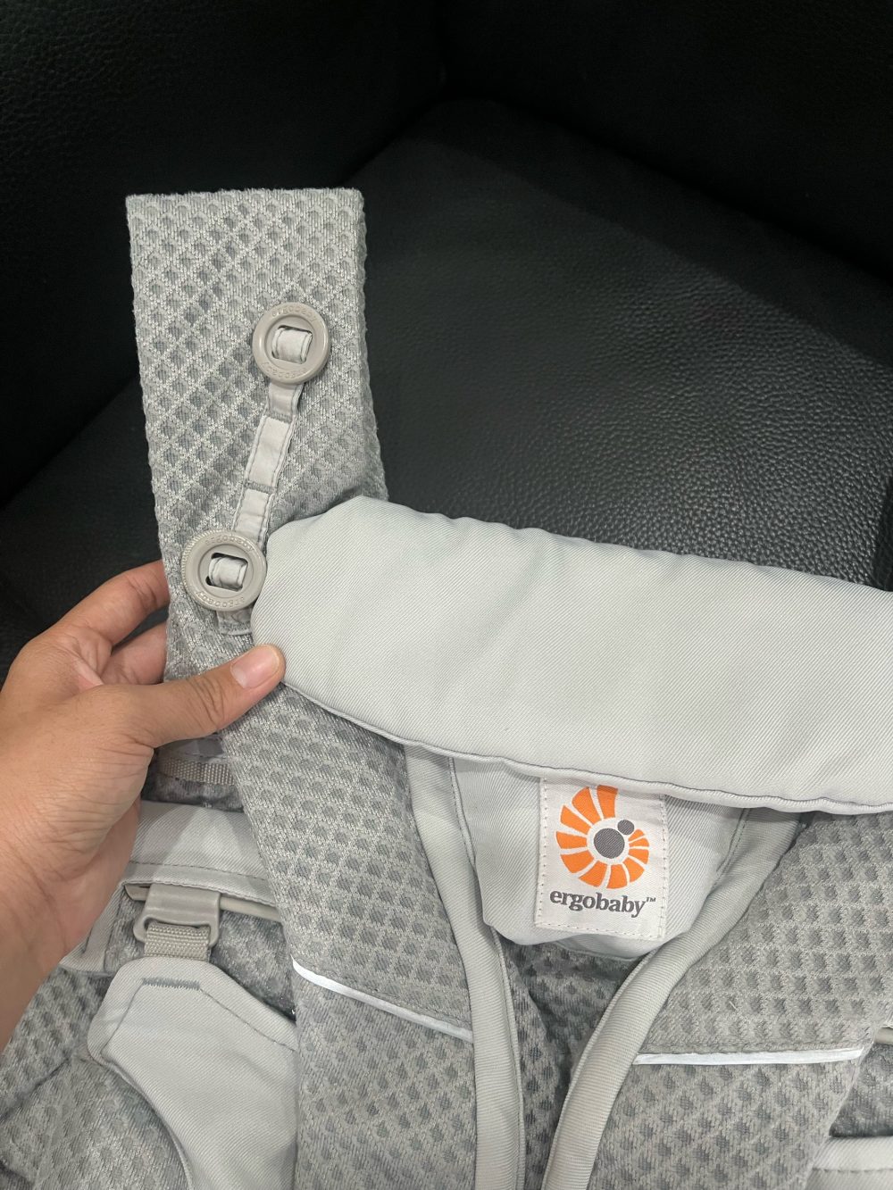 Địu Ergobaby Omni Breeze, Pearl Grey (size: 3kg2→20kg~ 0→48m) - Ảnh 7