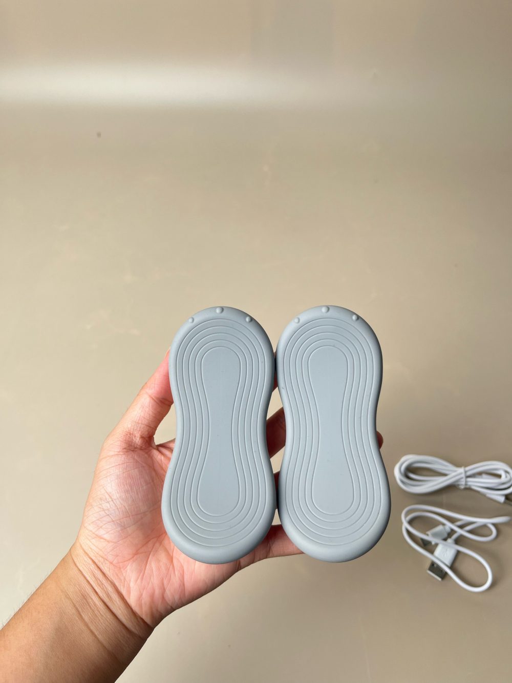 Bộ 2 máy Massage và chườm ấm ngực Moaz BéBé (BH 18/4/2027, no box) - Ảnh 3