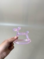 Gặm nướu Miraloop Jellydog màu hồng kèm dây đeo - Ảnh 6